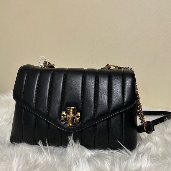 💯 Tory burch Kira quilted satchel top handle large - Picture 11 of 13